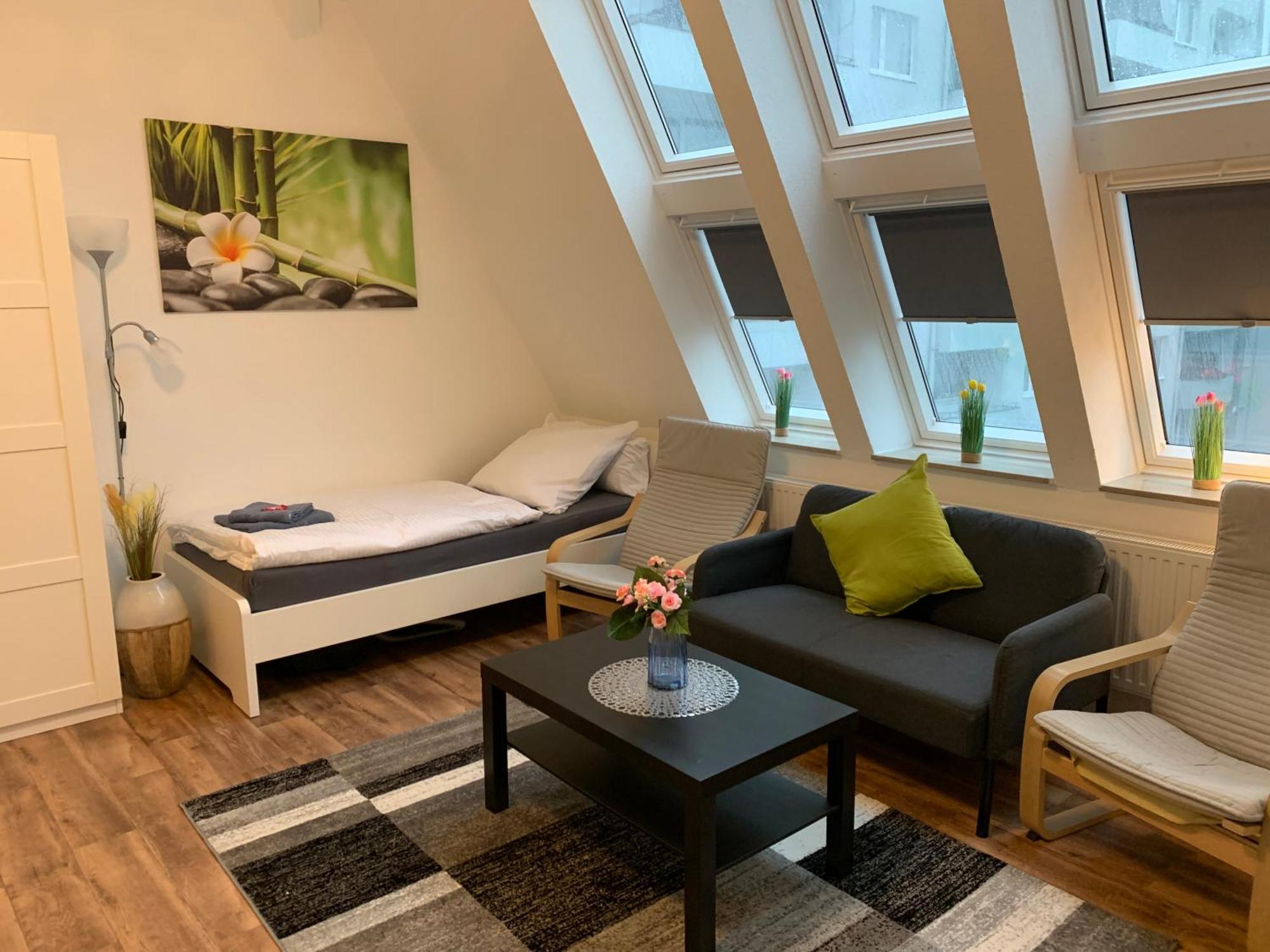 Cityapartment Platinum-Zentrum Mit Parkplatz Bielefeld Exterior photo